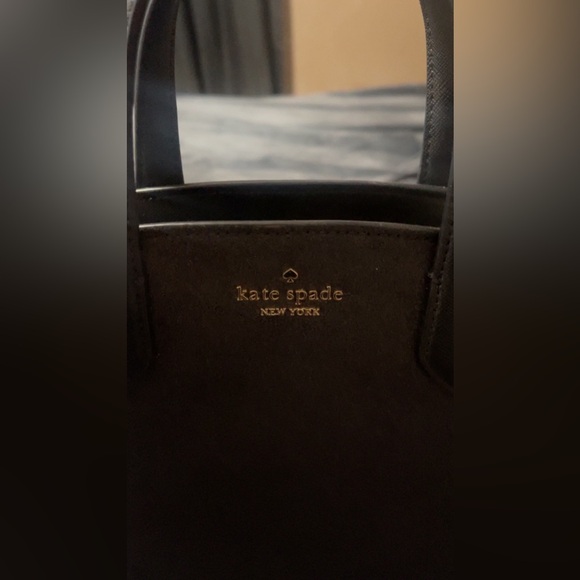 Kate Spade Black Glitter Crossbody - Picture 2 of 3